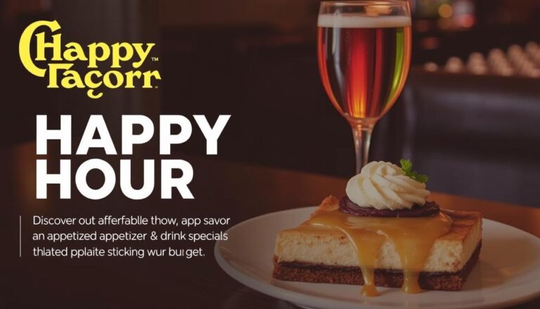 Cheesecake Factory Happy Hour Menu Prices (Updated on June 2025)