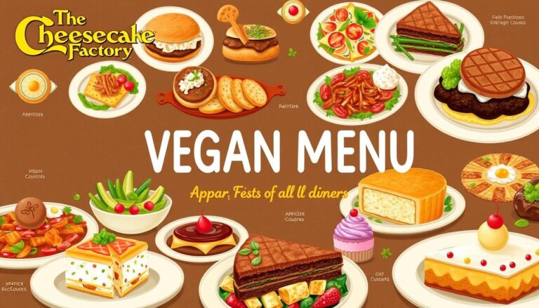 Cheesecake Factory Vegan Menu with Prices